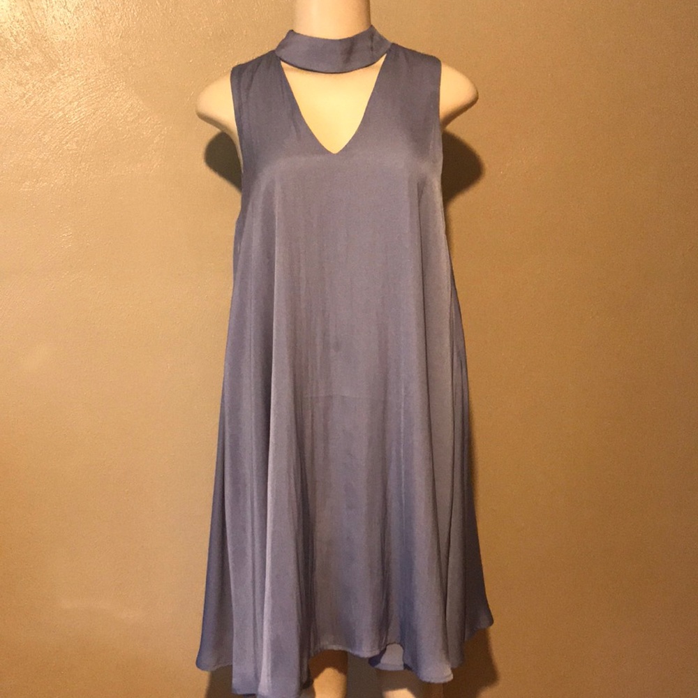 Gianni Bini size S blue mini dress,Polyester lined